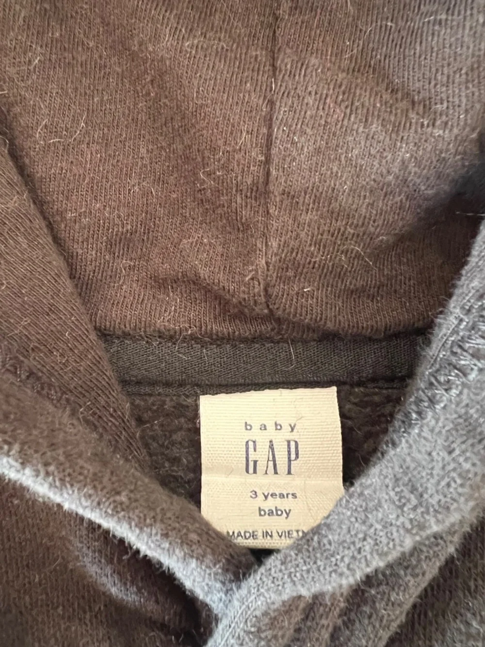 Baby Gap Playful Kitty Ears Hoodie Black (3T)